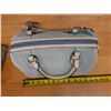Image 16 : Judith Ripka Blue Handbag w/ Dust Bag 14" x 8" x 8"H