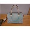 Image 5 : Judith Ripka Blue Handbag w/ Dust Bag 14" x 8" x 8"H