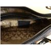 Image 7 : Coach Small Black Leather Bag 10" x 9"