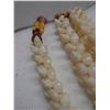 Image 10 : Niihau Triple-Strand Pikake-Style Shell Lei w/ COA 42"L