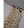 Image 11 : Niihau Triple-Strand Pikake-Style Shell Lei w/ COA 42"L