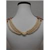 Image 7 : Niihau Triple-Strand Pikake-Style Shell Lei w/ COA 42"L