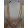 Image 1 : Niihau Triple-Strand Maunaloa Style Shell Lei w/ COA 42"L