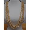 Image 2 : Niihau Triple-Strand Maunaloa Style Shell Lei w/ COA 42"L