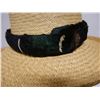 Image 4 : Vintage Rare Domed Feather Lei from Pheasant w/ White Accents 26"L (hat not included)