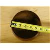 Image 15 : Wooden Calabash Bowl 6" Dia, 5"H
