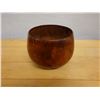 Image 3 : Wooden Calabash Bowl 6" Dia, 5"H