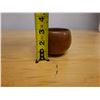Image 17 : Small Wooden Calabash Bowl 3.5" Dia, 3"H