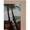 Image 4 : Original Oil Painting, Hula Dancers by Daniel Kim, Hawaii Artist, 16" x 20" Unframed