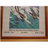Image 3 : Vintage Mid-Pacific Magazine "Riding the Great Waves" Poster Dated 1918, Framed 22" x 37"