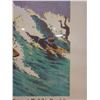 Image 4 : Vintage Mid-Pacific Magazine "Riding the Great Waves" Poster Dated 1918, Framed 22" x 37"