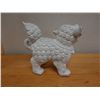 Image 3 : White Ceramic Fu Dog Guardian Lion Figurine 16"L