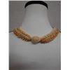 Image 5 : Niihau Triple-Strand Pikake-Style Shell Lei w/ COA 38"L