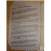 Image 2 : Qty 5 Pages by The Dean of Kamehameha's Faculty Letter, Theodore Richards Principal, 8" x 12"