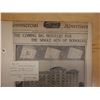 Image 2 : Commercial Advertiser Newspaper Dated 6/7/1901 w/ Note & Signed J.B. Atherton, 11" x 15"