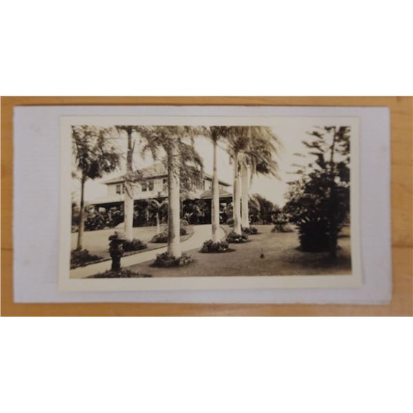 Vintage Photographic Image of House 7"W