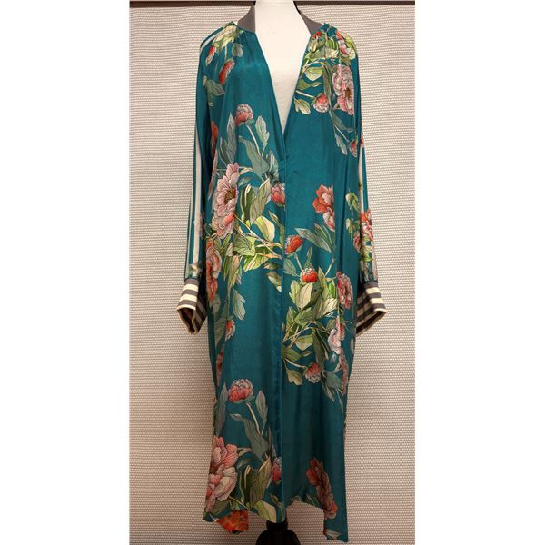 New Johnny Was Women's Floral Dress, Size XL,  46"L