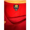 Image 9 : New Anne Namba Women's Red 100% Silk Tunic w/ Gold Accents, Size L, 30"L