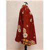 Image 2 : New Anne Namba Women's Red Asian Tunic Jacket w/ Frog Closures, Size M, 23"L