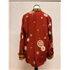 Image 3 : New Anne Namba Women's Red Asian Tunic Jacket w/ Frog Closures, Size M, 23"L
