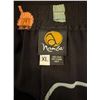 Image 6 : New Anne Namba Women's Black 100% Silk Lantern Wide Leg Pants w/ Elastic Waist, Size XL, 39"L