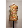 Image 4 : New Anne Namba Women's  Asian Silk Vest w/ Carved Jade Fasteners, Size M, 25"L