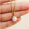 Image 3 : 18K Gold Pearl Pendant