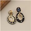 18K Gold Sapphire Earrings