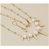 Image 3 : 18K Gold Pearl Necklace