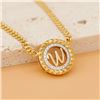 Image 4 : 18K Gold Diamond Letter Necklace