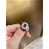 Image 2 : 18k Gold Unheated Ruby Ring