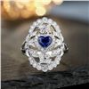 18k Gold Sapphire Ring