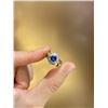 Image 3 : 18k Gold Sapphire and Diamond Ring