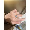 Image 5 : 18k Gold Sapphire and Diamond Ring