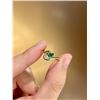 18k Gold Emerald and Diamond Ring