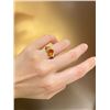 Image 4 : 18k Gold Fanta Gemstone and Diamond Ring
