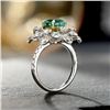 18K Gold Emerald Ring