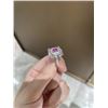 Image 3 : 18K Gold Pink Sapphire Ring