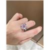 Image 5 : 18K Gold Pink Sapphire Ring