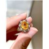 Image 5 : 18K Gold Spessartite Ring