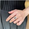 Image 3 : 18K Gold Sapphire Ring