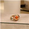 Image 1 : 18K Gold Fanta Stone Ring