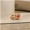 Image 4 : 18K Gold Fanta Stone Ring