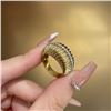 Image 1 : 18K Gold Diamond Ring