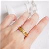 Image 4 : 18K Gold Ginkgo Leaf Ring