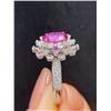 Image 2 : Natural Unheated Pink Sapphire Ring