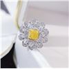 Yellow Diamond Ring