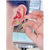 Image 5 : Yellow Diamond Stud Earrings