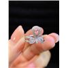 Image 1 : Pink Diamond Bow Knot Engagement Ring