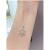 Image 2 : Fancy Yellow Diamond Six-Petal Flower Pendant